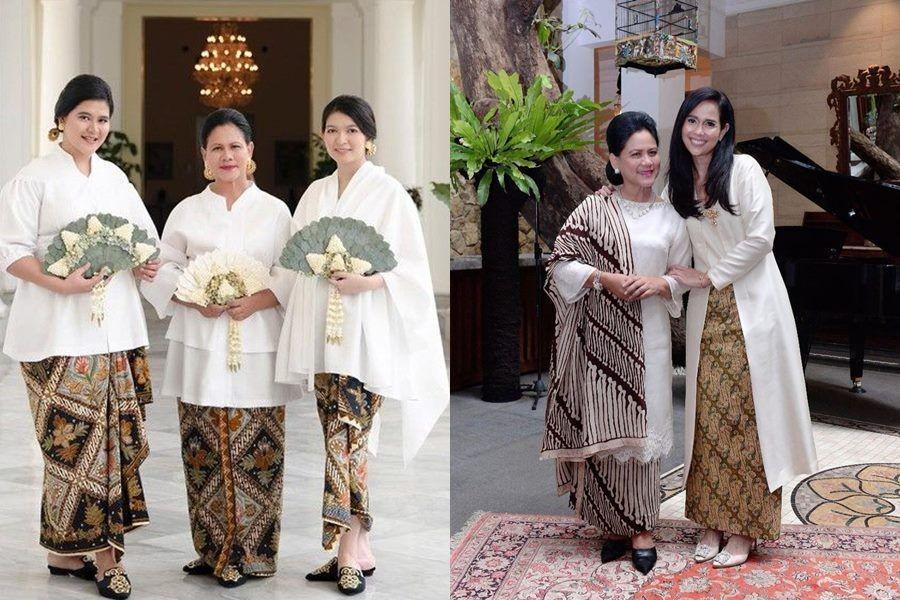 10 Adu Gaya Selvi Ananda Vs. Loemongga Haoemasan, Koleksi Kebaya Kece!