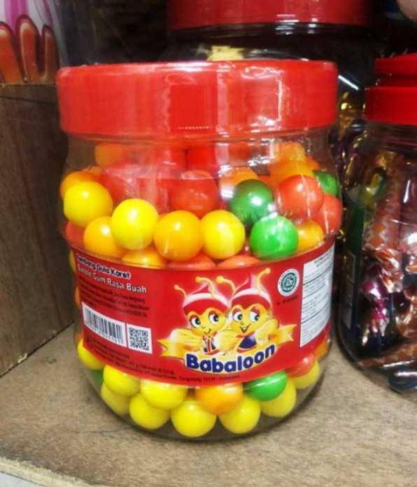 Permen karet Babaloon. (Shopee/safarimart1)