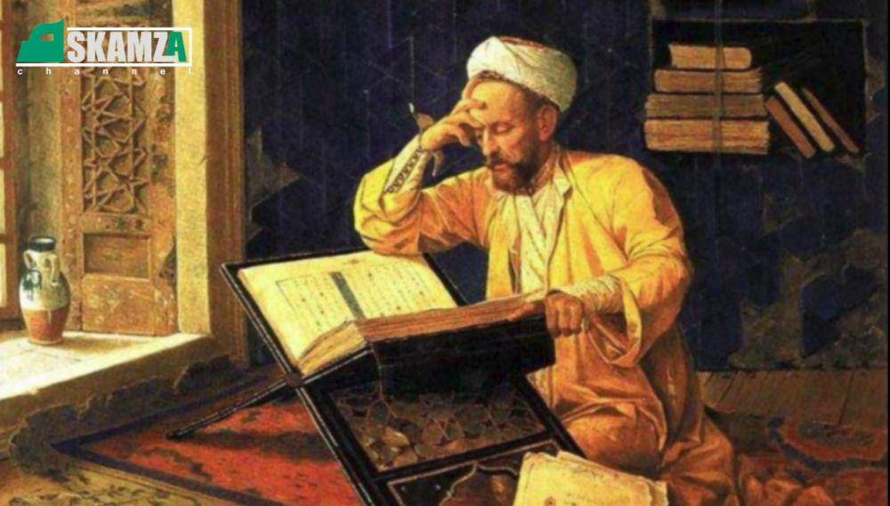 ilustasi potret Al Farabi (youtube.com/ASKAMZA channel)