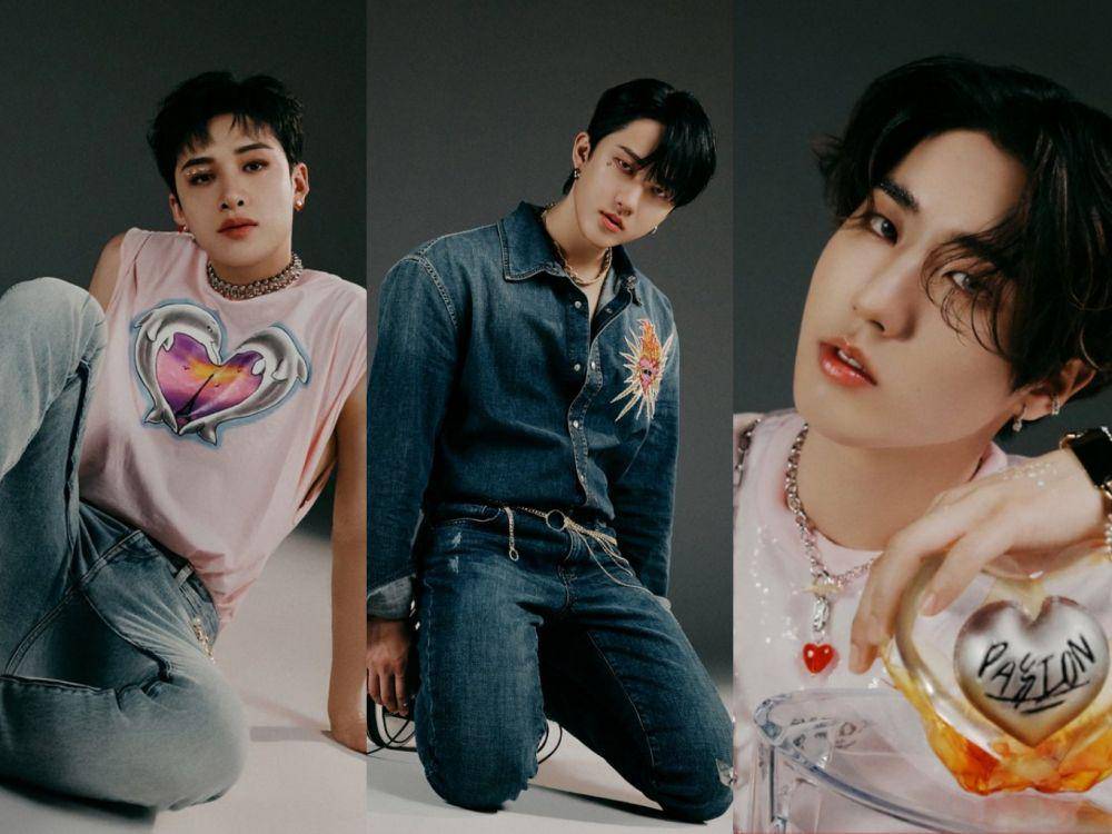 Bang Chan, Changbin, dan Han untuk mini album MAXIDENT (twitter.com/Stray_Kids)
