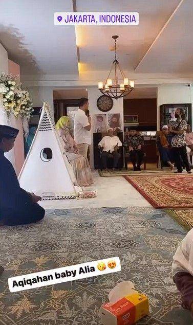 akikah anak kedua Zaskia Gotik (Instagram.com/zaskia_gotix)
