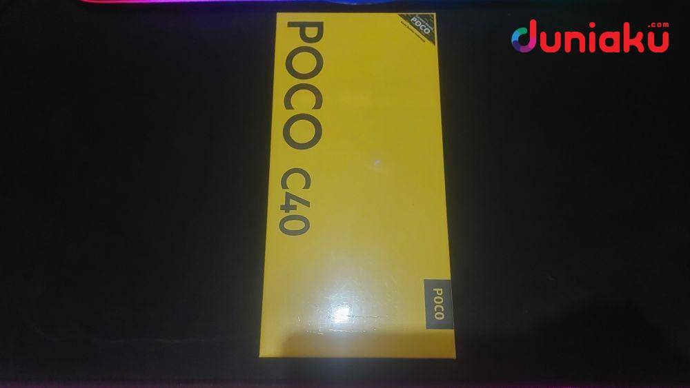 POCO C40. duniaku.com/Adhitya Daniel