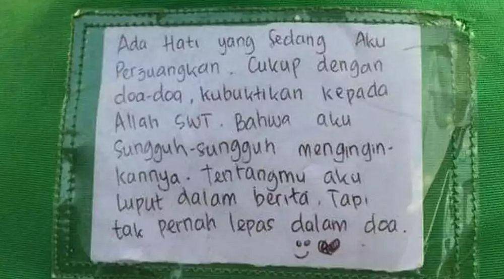 tulisan lucu punggung driver ojol  (instagram.com/dramaojol.id)