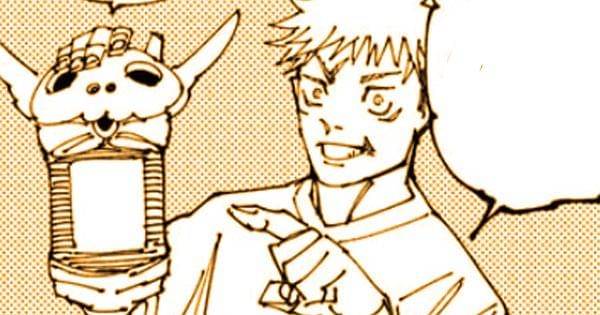 Yuji menunjukkan hasil poin yang didapat Hakari dan Yuta (Dok. Mangaplus / Jujutsu Kaisen )