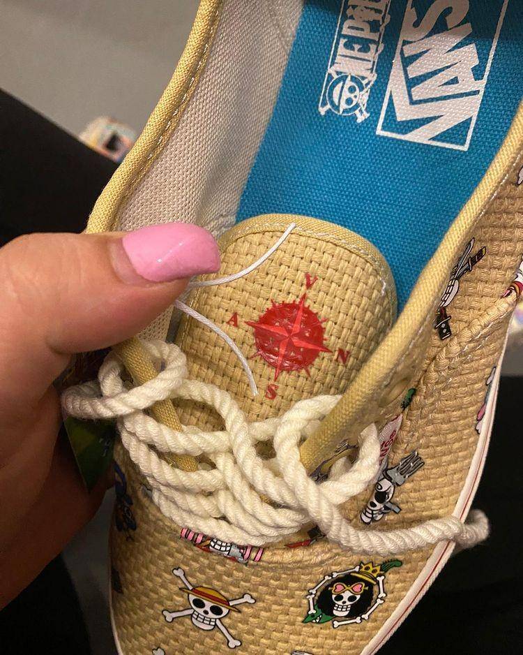 Kolaborasi One Piece x Vans Authentic (instagram/ovrnundr.io)