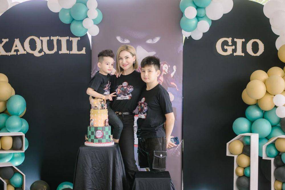 potret ulang tahun Gio dan Xaquil (instagram.com/alessia89cestaro)