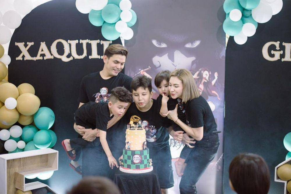 potret ulang tahun Gio dan Xaquil (instagram.com/alessia89cestaro)