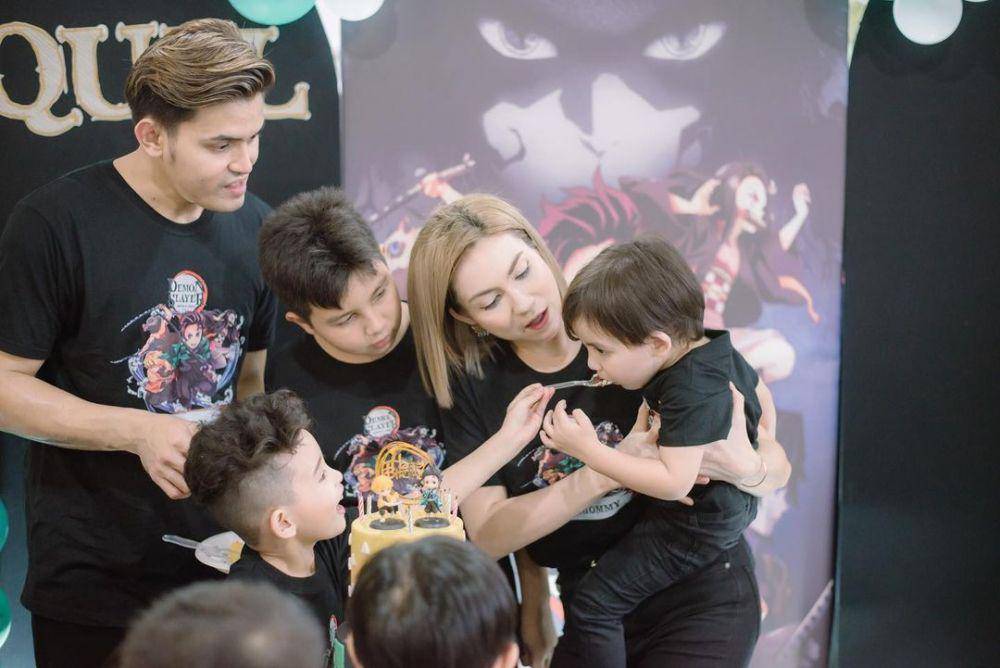 potret ulang tahun Gio dan Xaquil (instagram.com/alessia89cestaro)