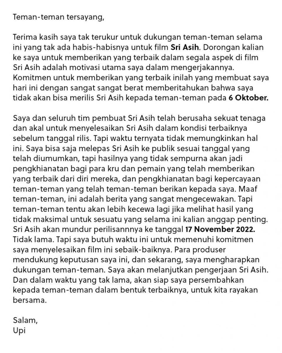 Sri Asih (Twitter.com/upirocks/)