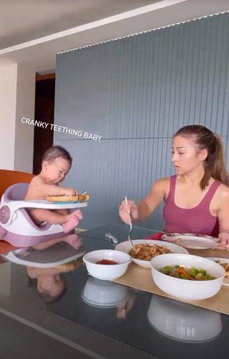 baby Izz MPASI (Instagram.com/nikitawillyofficial94)