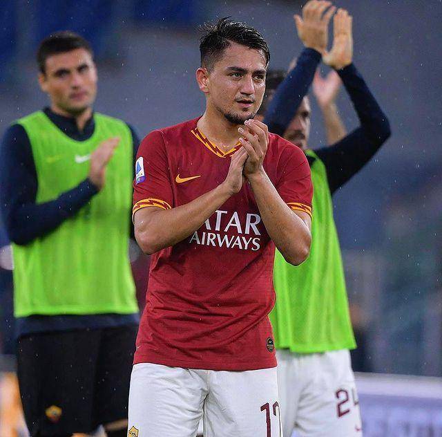 Cengiz Under saat membela AS Roma (instagram.com/cengizunder)