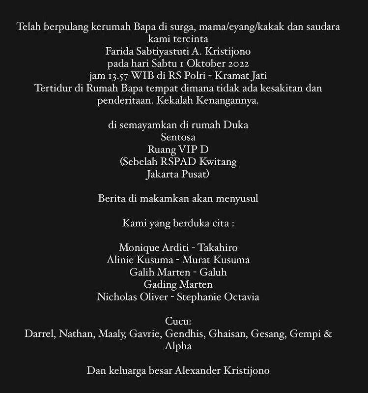 Kenangan Gading dan ibu kandung (instagram.com/gadiiing)