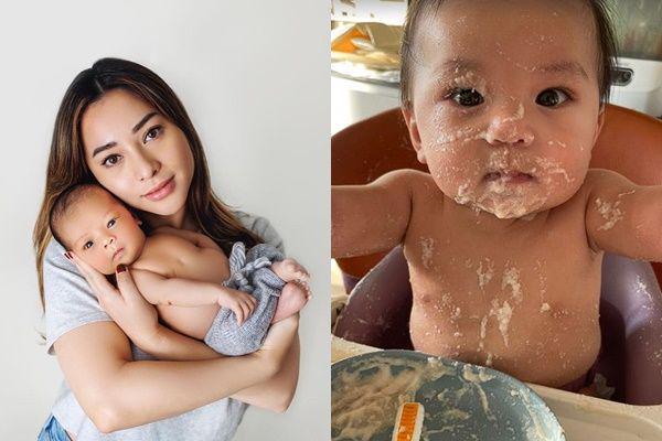 10 Potret Anak Nikita Willy Mulai MPASI, Berasa Lagi Mukbang!