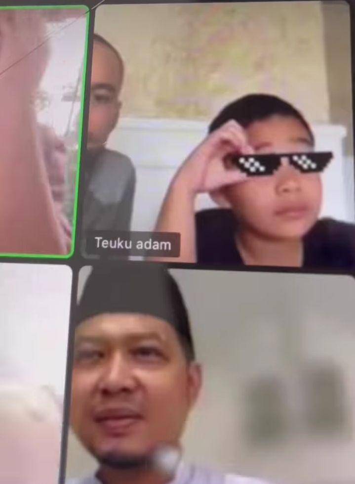 potret Teuku Wisnu dan ketiga anaknya (instagram.com/teukuwisnu)
