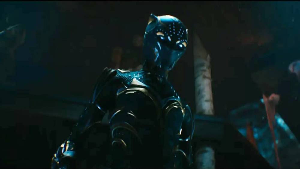 Kostum Black Panther baru. (Dok. Marvel Studio/Black Panther: Wakanda Forever)
