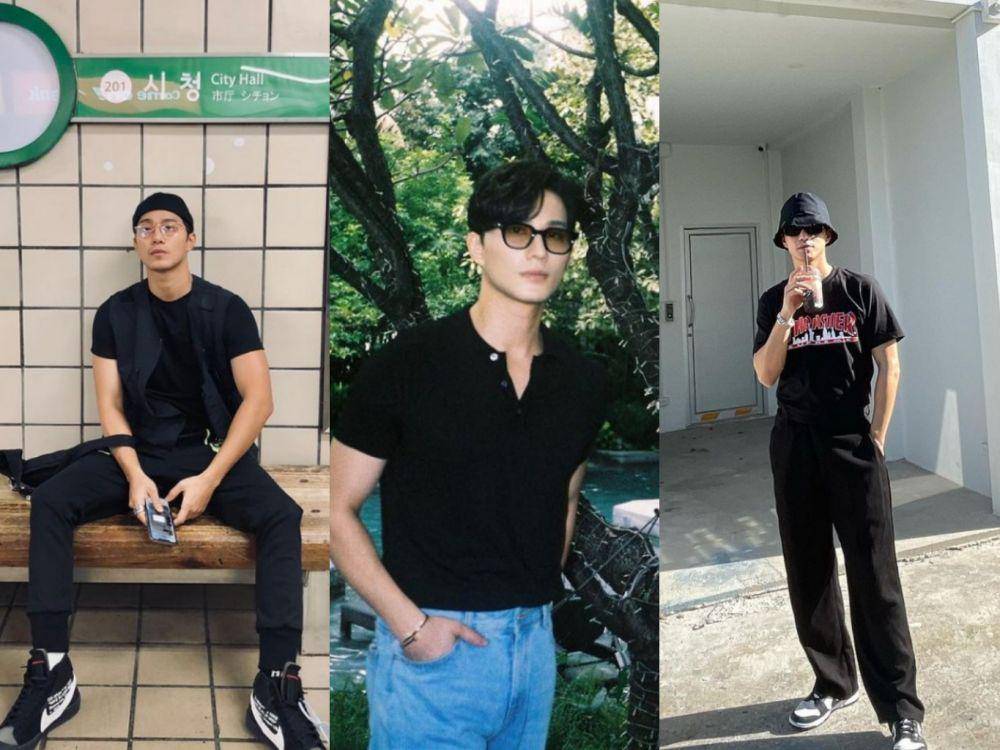OOTD warna hitam ala Hsu Thassapak (instagram.com/biexu1991)