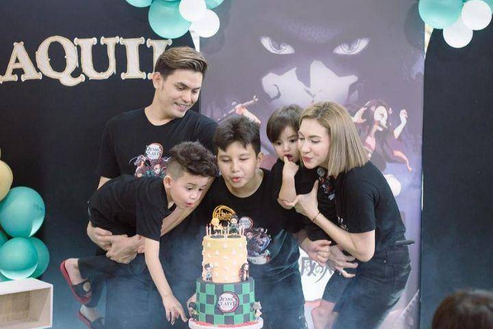 potret ulang tahun Gio dan Xaquil (instagram.com/alessia89cestaro)