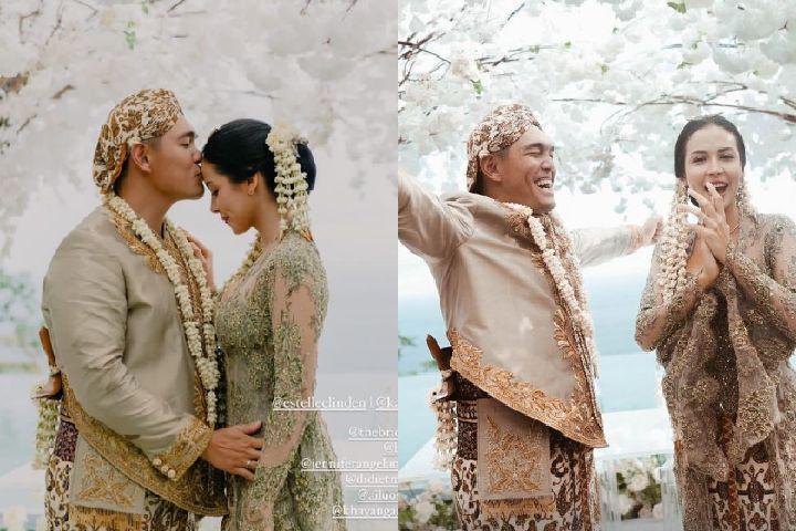 10 Potret Bahagia Pernikahan Estelle Linden dan Pang Xue Kai di Bali