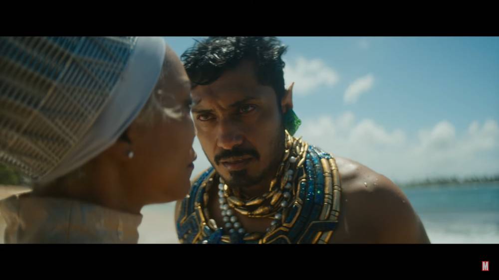Ramonda dan Namor. (Dok. Marvel Studio/Black Panther: Wakanda Forever)