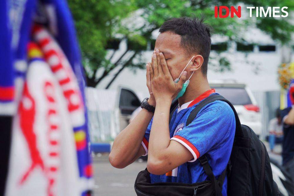 Suasana Stadion Kanjuruhan pada Senin (3/10/2022). (IDN Times/Gilang Pandutanaya)
