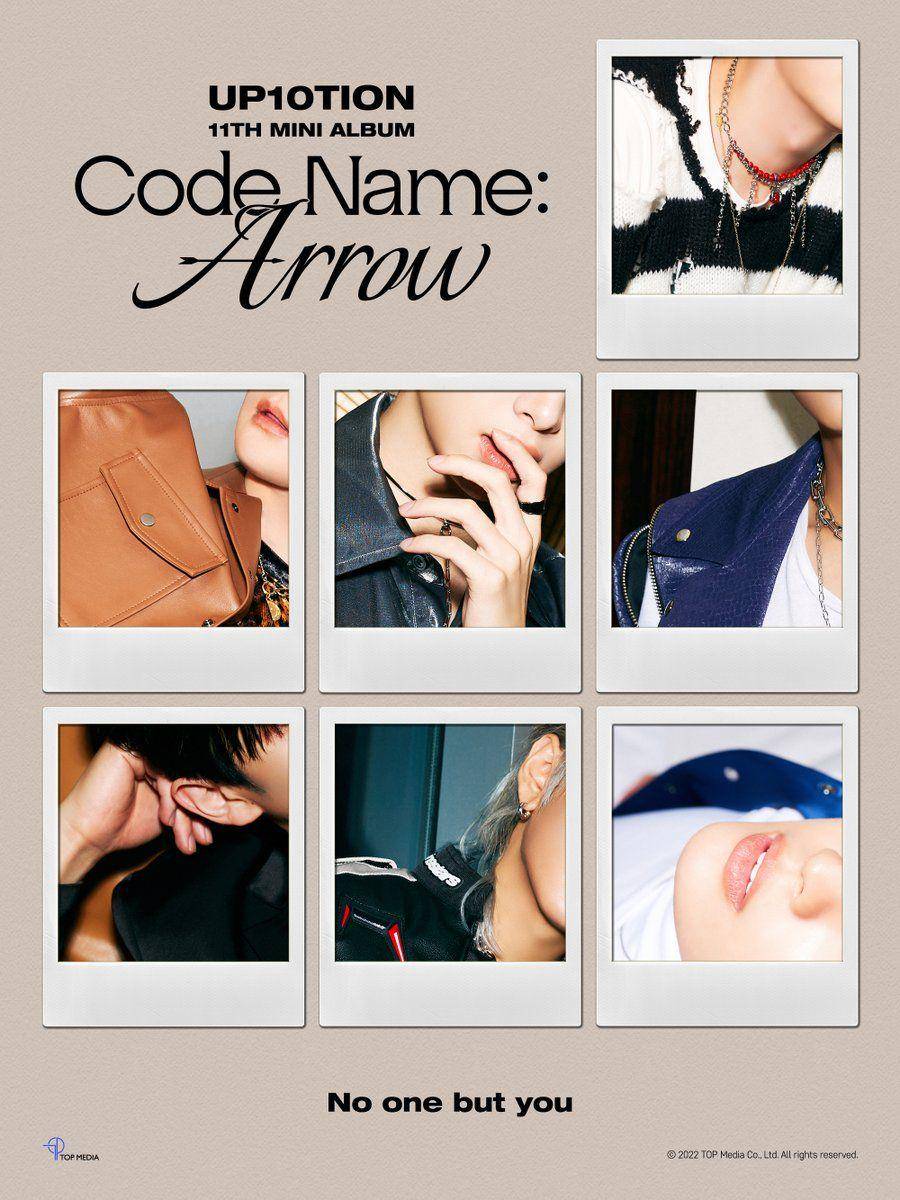 potret UP10TION untuk mini album Code Name: Arrow (twitter.com/UP10TION)