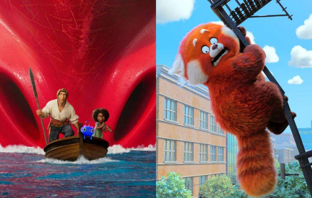 The Sea Beast (dok. Netflix/The Sea Beast) | Turning Red (dok. Pixar/Turning Red)