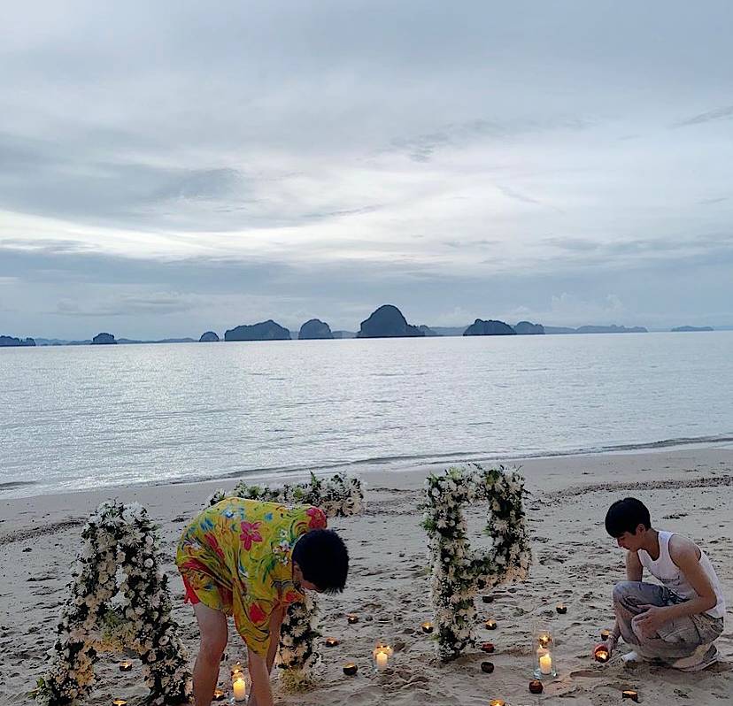 Off Jumpol dan Gun Atthaphan (instagram.com/tumcial)