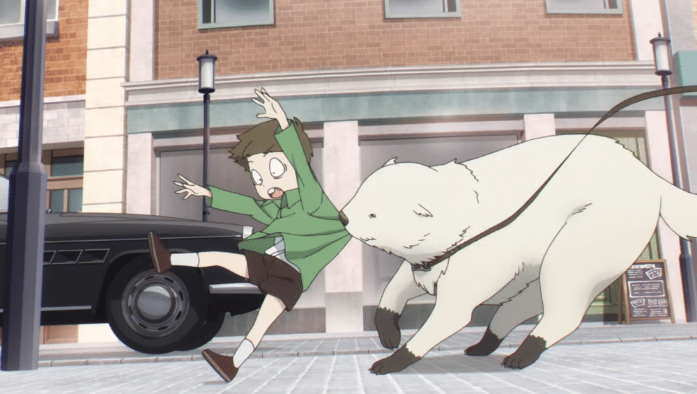 Bond menyelamatkan seorang anak (dok. WIT Studio x CloverWorks/ Spy x Family Season 2)