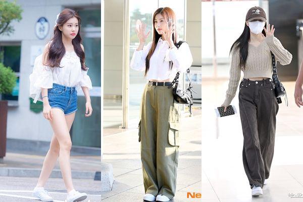15 Ide Outfit Hangout ala Kang Hyewon Eks IZ*ONE, Kasual Simpel!