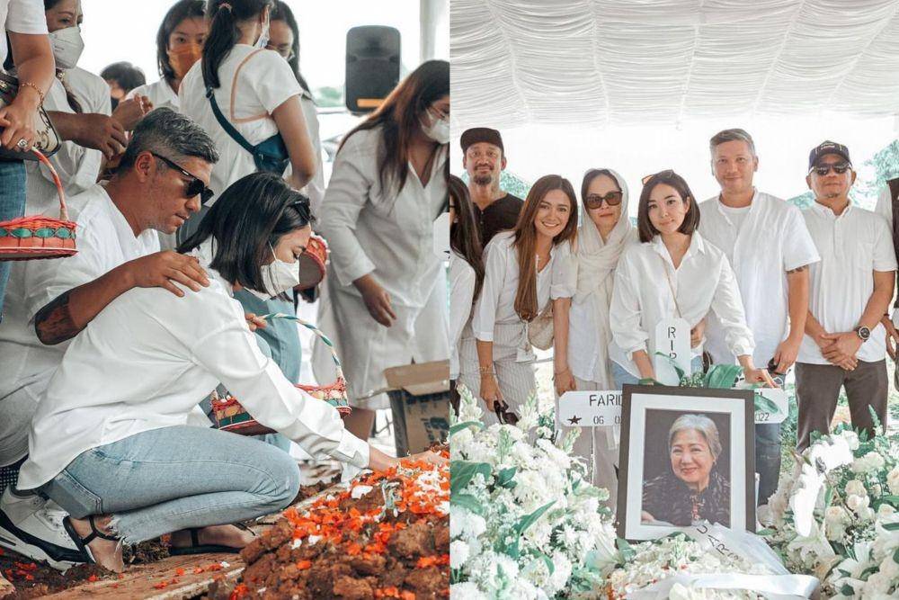 potret Gisella Anastasia di pemakaman ibu Gading Marten (instagram.com/gisel_la)