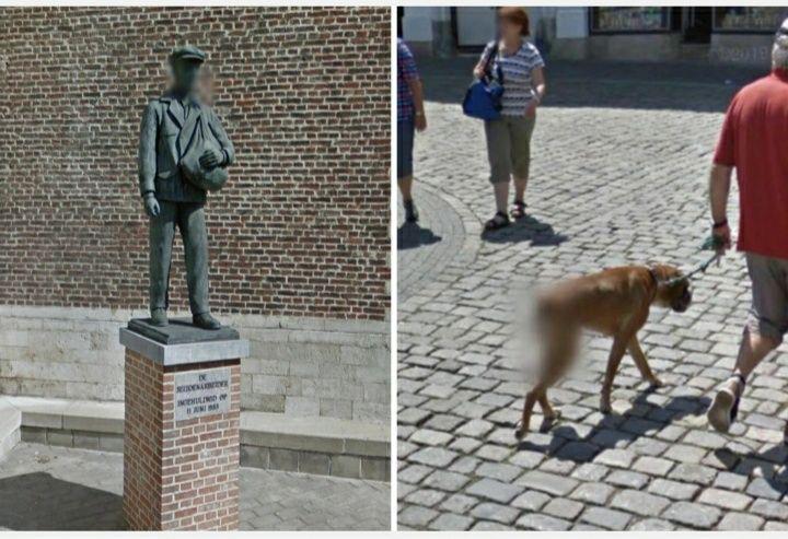 10 Potret Hal Absurd yang Diblur di Google Maps, Privasi?