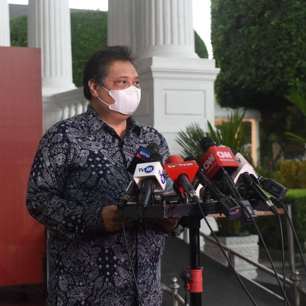 Menteri Koordinator Bidang Perekonomian, Airlangga Hartarto (dok. Sekretariat Presiden)