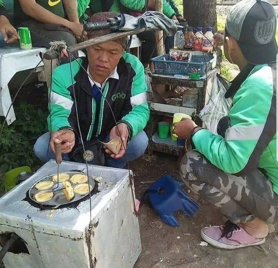 driver ojol alih profesi (instagram.com/newdramaojol.id)