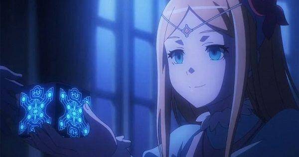 Renner menerima Fallen Seed dari Albedo ( Dok. Madhouse / Overlord S4 )