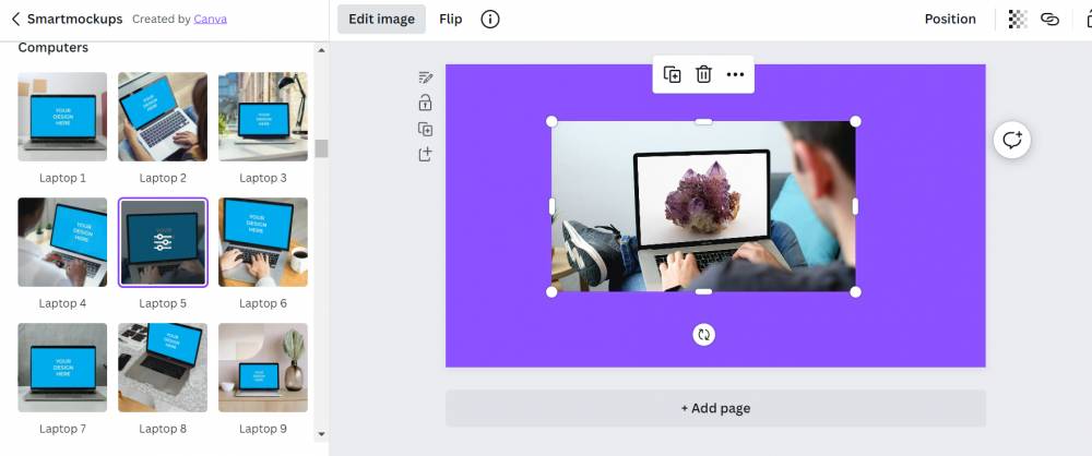 ilustrasi fitur smartmockups (canva.com)