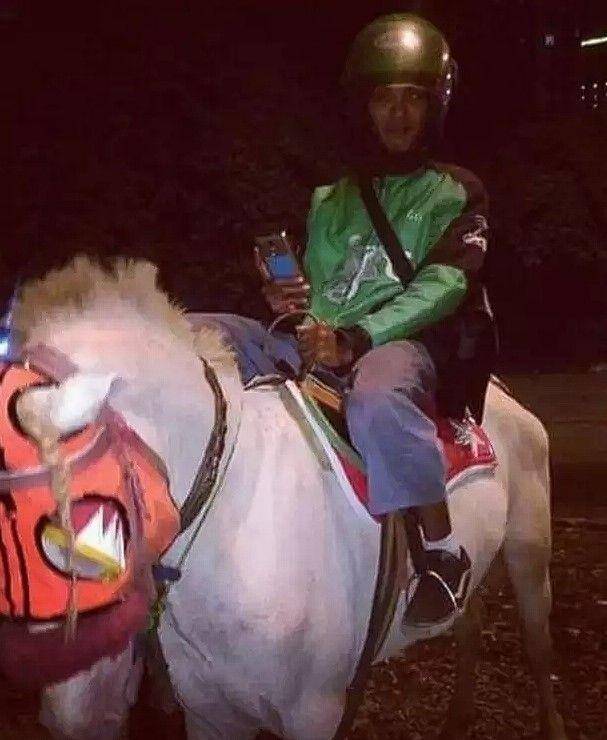 driver ojol alih profesi (instagram.com/newdramaojol.id)