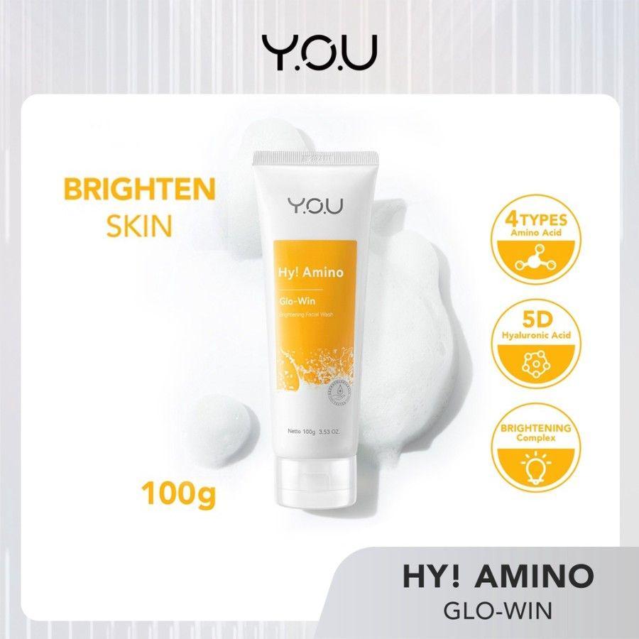 YOU Hy! Amino Brightening Facial Wash (tokopedia.com/YOU Beauty Official)