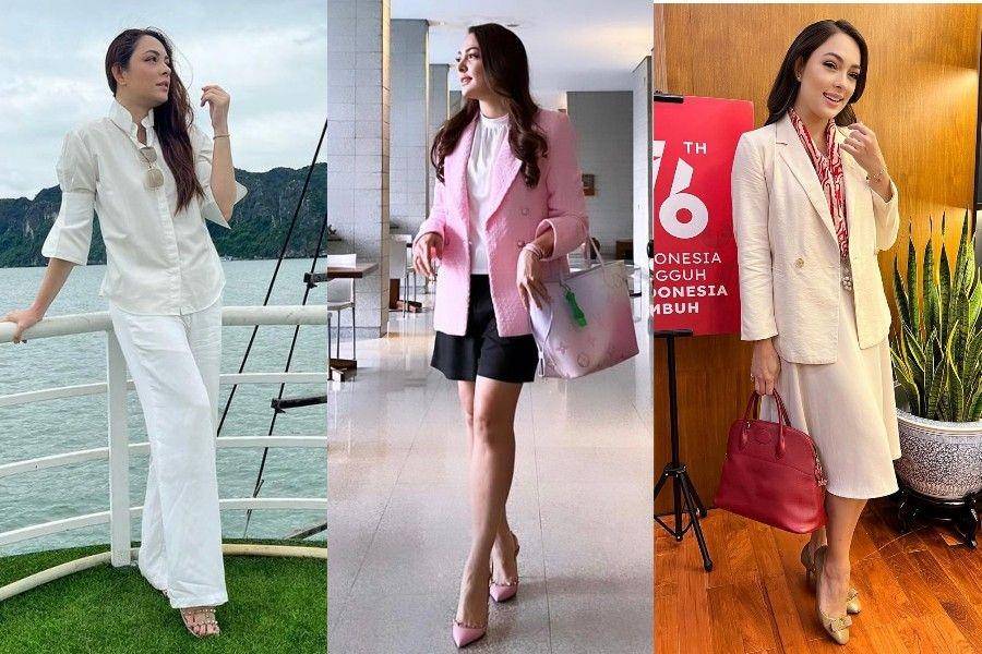 Office look ala Reisa Brotoasmoro (instagram.com/reisabrotoasmoro)