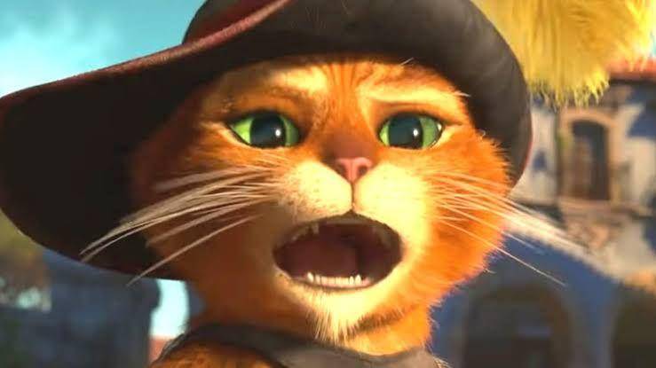 karakter Puss in Boots (dok. DreamWorks Animation)
