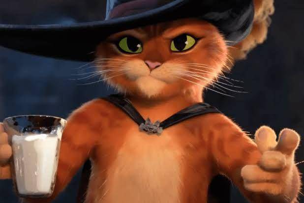 karakter Puss in Boots (dok. DreamWorks Animation)