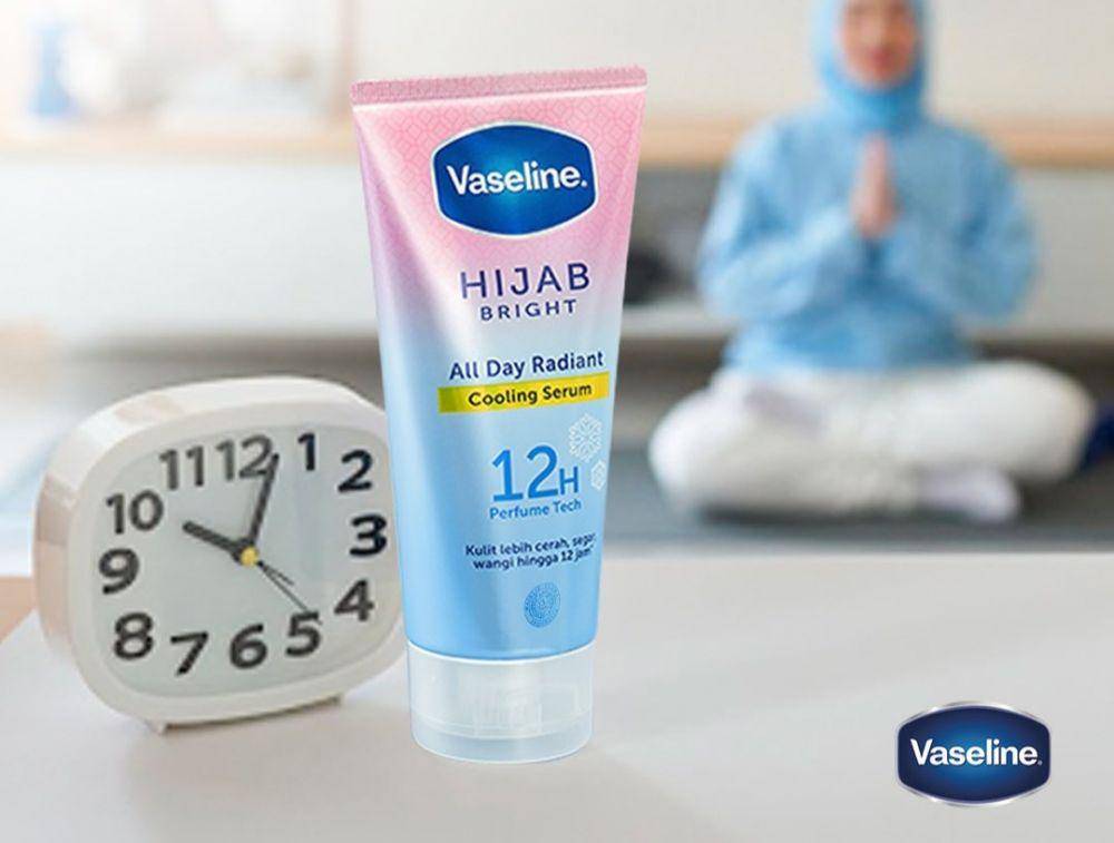 Vaseline Hijab Bright Cooling Body Serum (instagram.com/vaselineid)