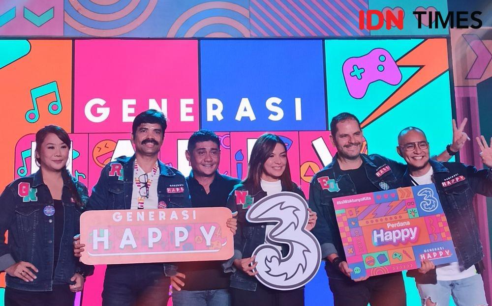 Ajak Gen Z Tingkatkan Literasi Digital, Tri Luncurkan 'Generasi Happy'