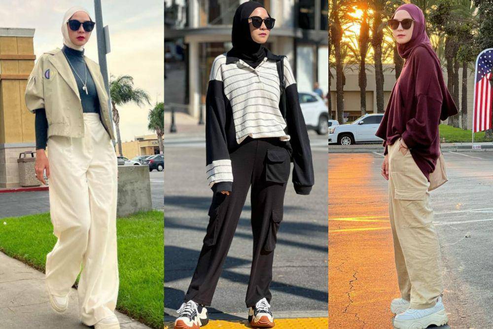 ide outfit traveling ala Zaskia Adya Mecca (instagram.com/zaskiadyamecca)