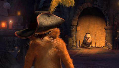 karakter Puss in Boots (dok. DreamWorks Animation)