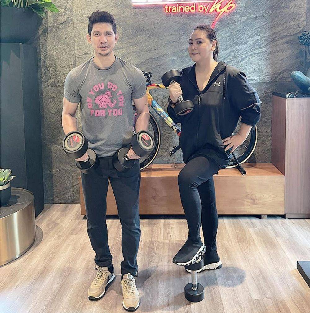 Iko Uwais dan Audy Item (instagram.com/audyitem)