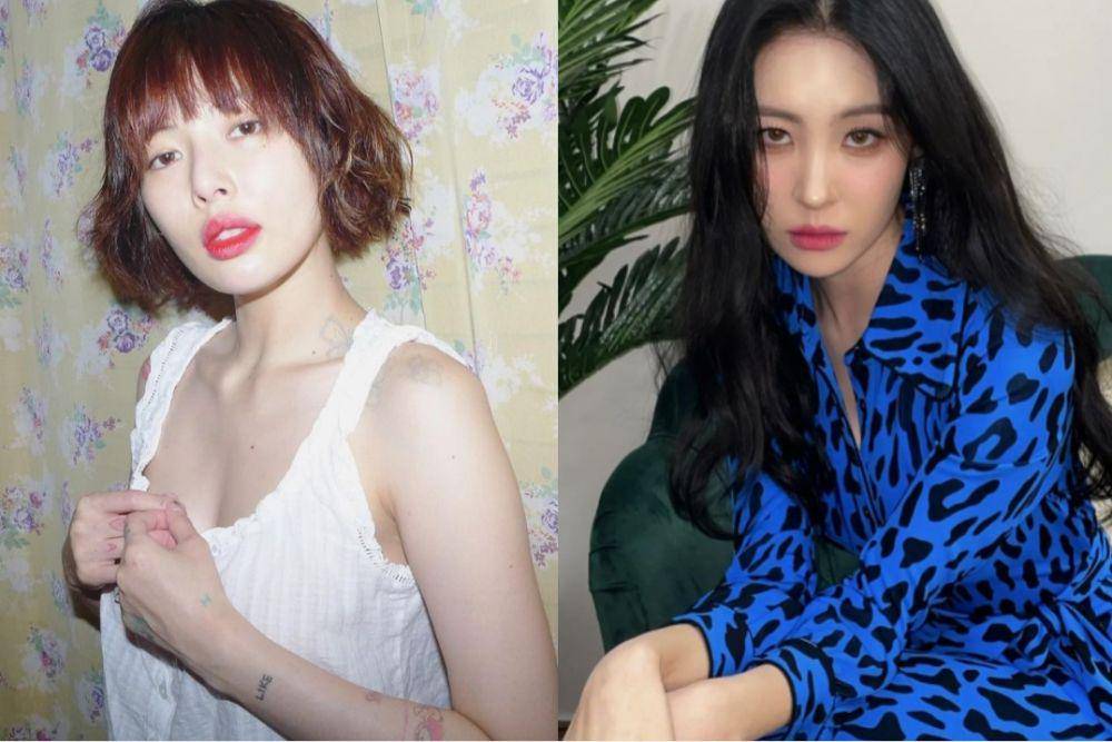 HyunA dan Sunmi (instagram.com/hyunah_aa | instagram.com/miyayeah)