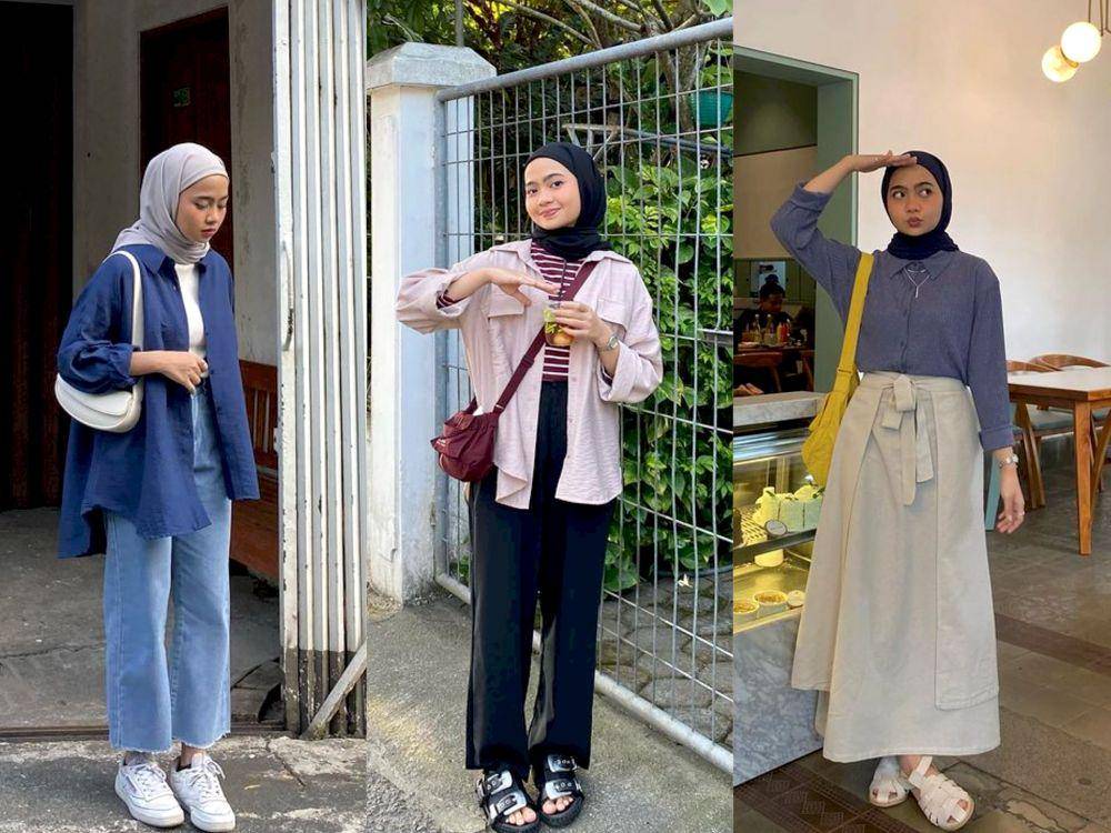 potret Maryam Nurul memakai kemeja (instagram.com/maryamnurul)
