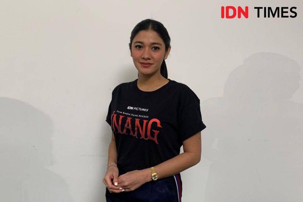 Naysilla Mirdad di Menara Global, Jakarta pada Selasa (5/10/2022) (IDN Times/Rafifa Shabira)