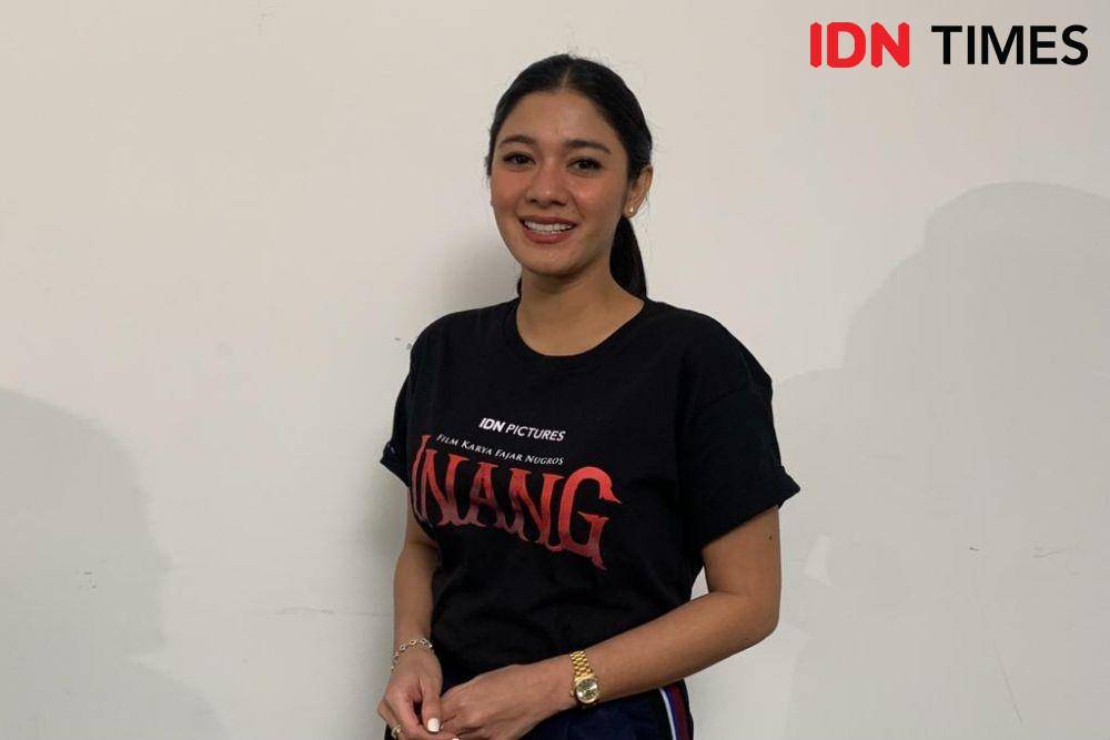 Naysilla Mirdad di Menara Global, Jakarta pada Selasa (5/10/2022) (IDN Times/Rafifa Shabira)
