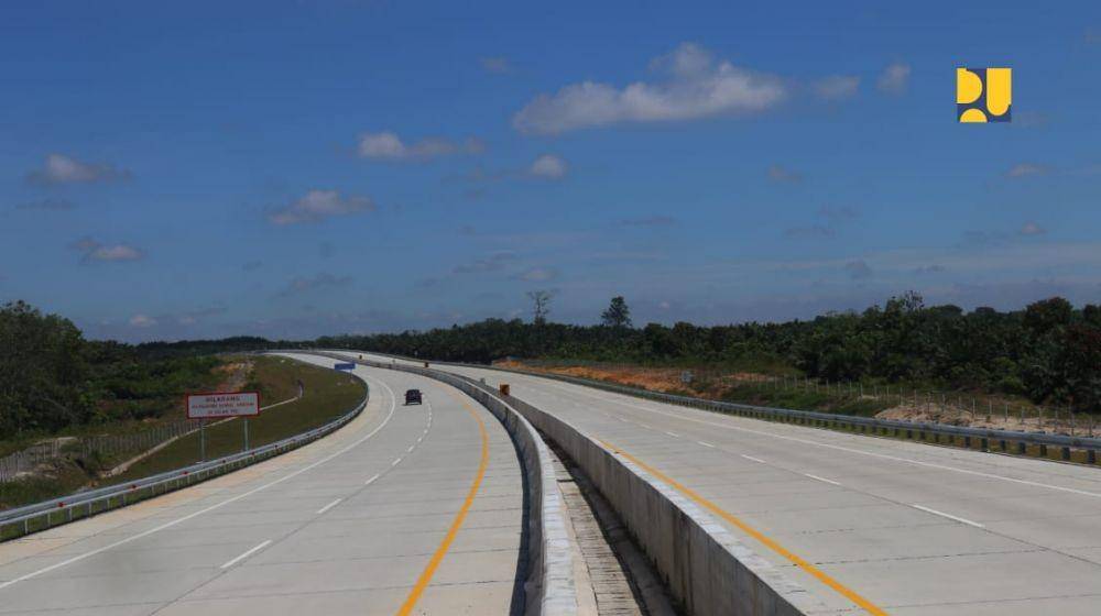 Jalan Tol Pekanbaru-Bangkinang. (dok. Kementerian PUPR)